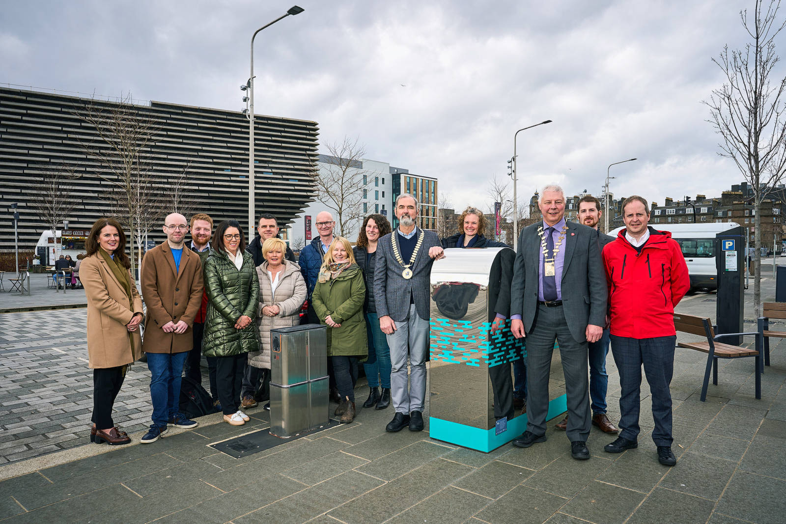 The members of the FASTER Project Team taken recently in Dundee