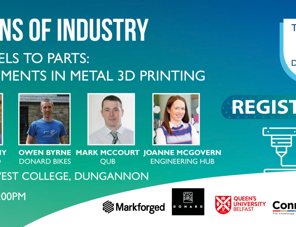 Captains of Industry seminar "From Pixels to Parts: Advancements in Metal 3D Printing"