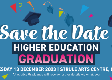 Save the date - Higher Education Winter Graduation 2023
