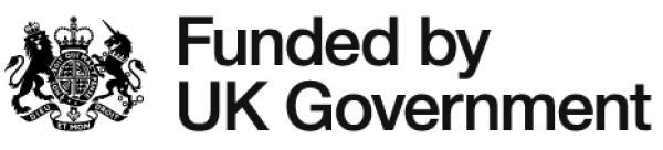 Funded by the UK Government Logo
