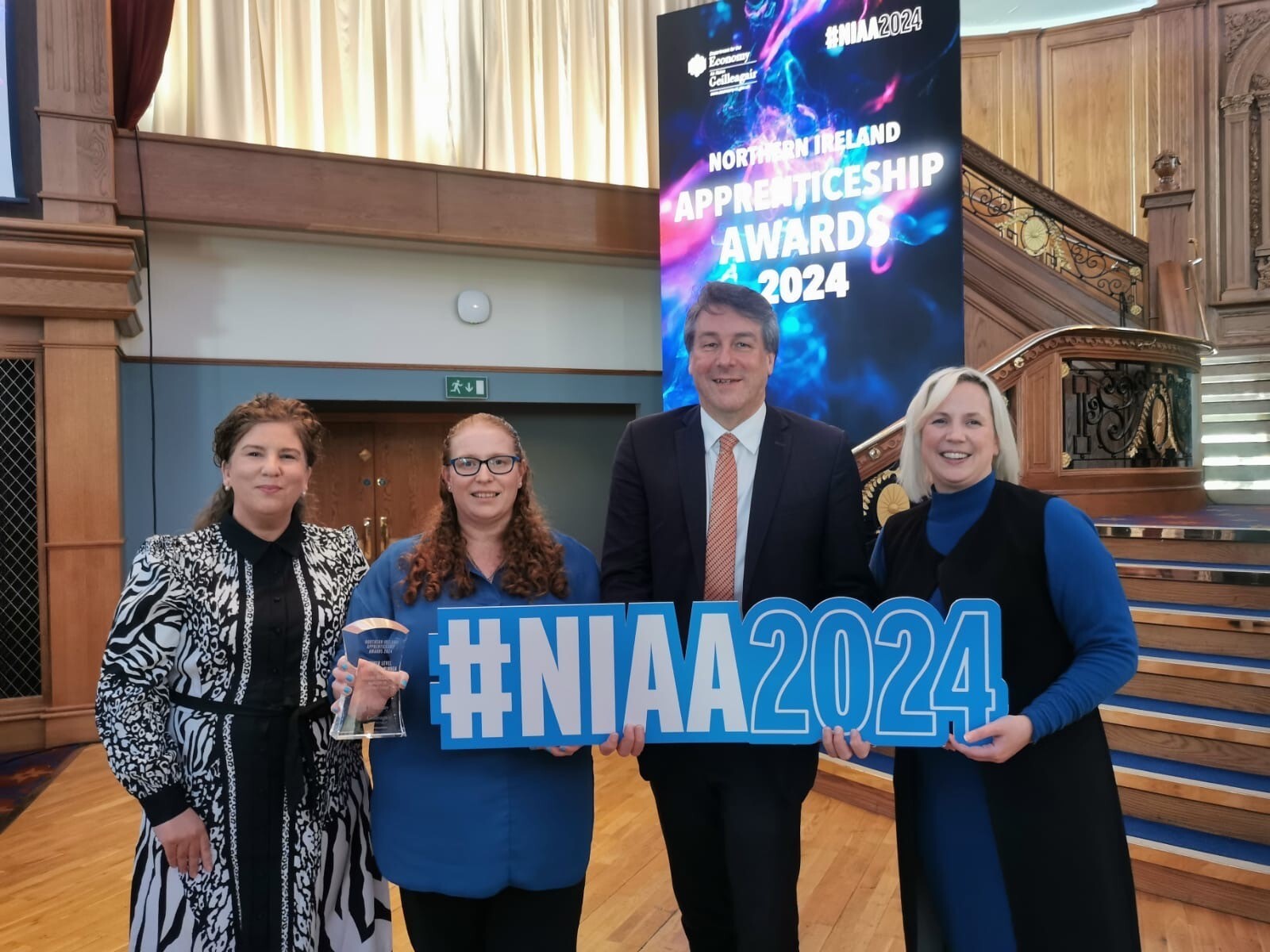 South West College Apprentice wins Higher Level Apprentice Award 2024