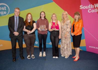 South West College rewards academic excellence at  Student ‘Celebration of Success Awards’
