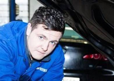 Declan competes for a place at World Skills Auto finals