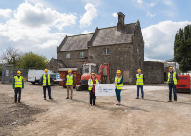 Heritage Bursary Holders start adventure as work to restore Enniskillen Workhouse Begins