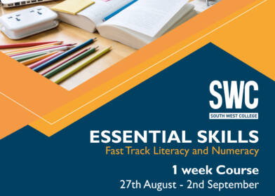 South West College is now accepting expressions of interest  for Essential Skills Summer Fast Track courses