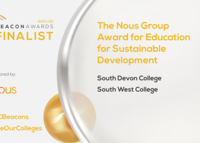 South West College Awarded Beacon Award Finalist 2021/22