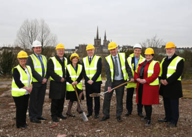 First sod cut at South West College Erne Campus site