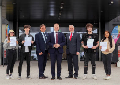 Economy Minister congratulates students on Further Education success on results day