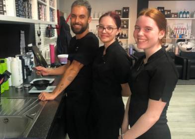 SWC Hairdressing students hone their skills in sunny Tenerife.