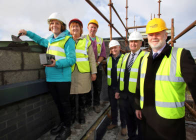 Key construction phase complete at the pioneering  South West College Erne Campus