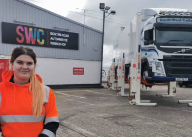 Shanice gets career motoring with vehicle apprenticeship.