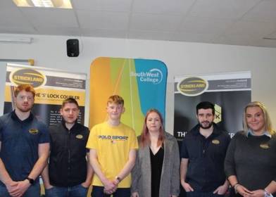 Dungannon Engineering Students receive Strickland Scholarship Award