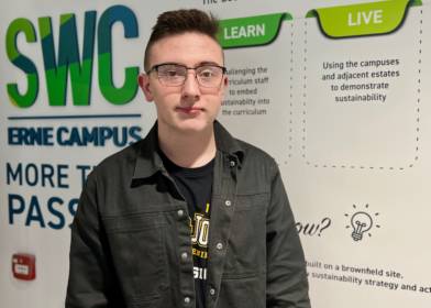 College study inspires Brandon to establish successful online branding business.