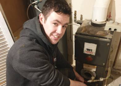 A New Career in The Pipeline for Plumber Cory