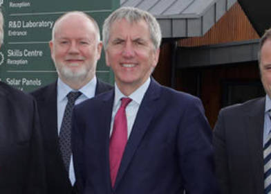 Ó Muilleoir confirms commitment to protect EU funding on visit to Fermanagh and South West College