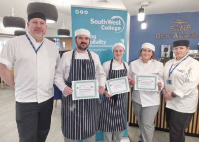 South West College Bootcamp Chefs Get a Taste of Hospitality