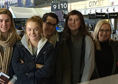 SWC Students Depart for Sweden